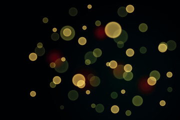 Abstract background with light blurring and bokeh effect. Unfocused vector solar glare or sparkling lights and sparkling glow. Background for infographics, presentations, postcards.