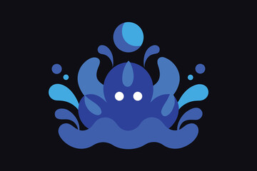 abstract blue background