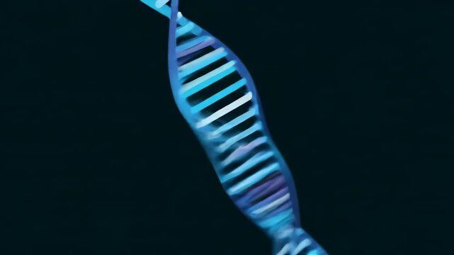 DNA Helix Spiral Code for Genetic Molecular Microbiology Evolution Scientific Anatomy Biology Science Neon 2D Model