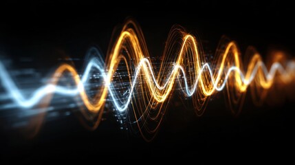 Abstract wave graphic