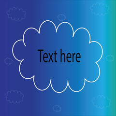 Set of Colorful Abstract Chat Labels and Thought Clouds – Social Media and FAQ Banner Elements

