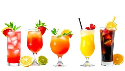 Bunte Cocktail-Klassiker: Sex on the Beach, Sea Breeze, Planter’s Punch & Painkiller