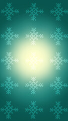Phone Wallpaper of Snowflake Repeat Pattern against Sunny Background