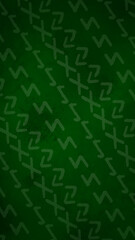 Phone Wallpaper of Yule Rune Repeat Pattern against Green Textured Background	