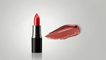 Lipstick Tube on White