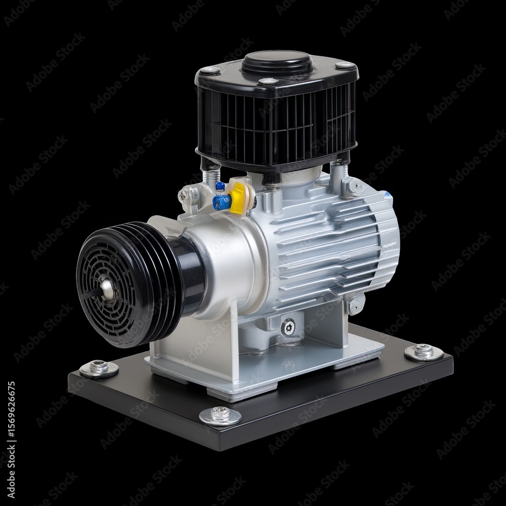 Aufkleber compact water pump with motor and pressure switch, designed for efficient water flow and pressure ma