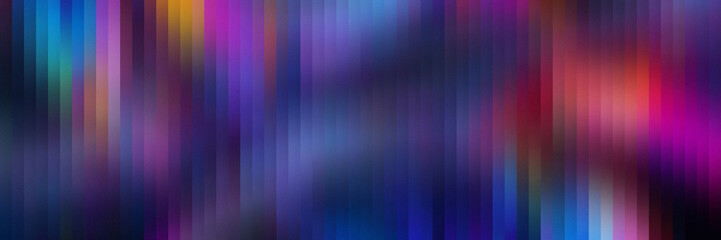 Colorful vertical stripe glass gradient background with abstract blurred light, neon prism effect,...