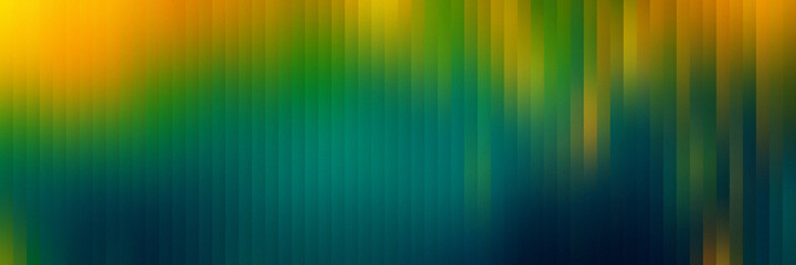 Vibrant abstract gradient with vertical stripes in yellow green blue blend, colorful ribbed...