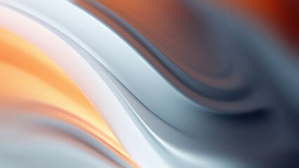 Abstract Fluid Waves in Vibrant Color Scheme
