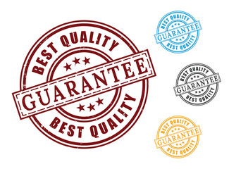 Top Grade Product Guarantee Badges, Best Quality Seal Vector Set