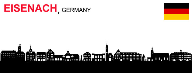 Eisenach Skyline "NO AI" © SG- design