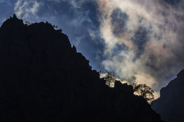 the Gesso Valley in the Italian Piedmont