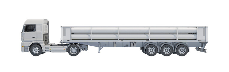 Hydrogen transport using tube trailers specifically optimized for efficient H2 gas delivery....