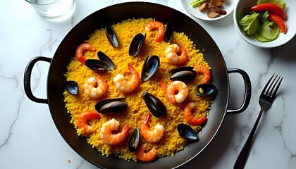 Paella with Seafood