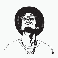 vector illustration of a man