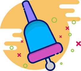 ice cream on a white background