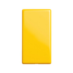 Bright yellow rectangle for design projects.