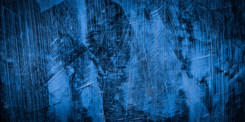 dark blue abstract texture cement concrete wall background