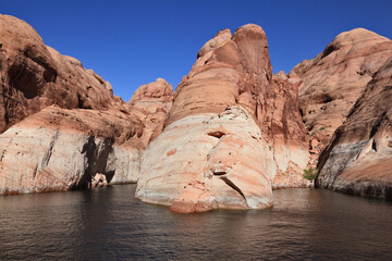 The lake Powell