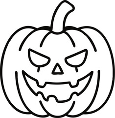 halloween coloring pages, for kids, illustration