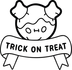 halloween coloring pages, for kids, illustration