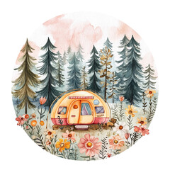 Camping in Nature