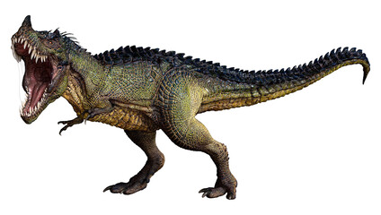 3D Rendering Fantasy Dinosaur on White © photosvac