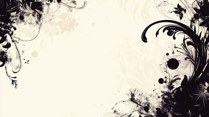 Elegant floral design with intricate details, perfect for backgrounds