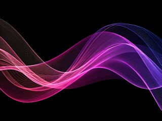 Naklejka premium Digital artwork with flowing background