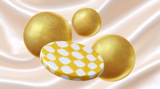 Microsensors in action hyperreal photo of embedded technology on fabric close-up perspective modern concept