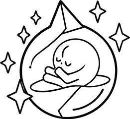 Obraz premium halloween coloring pages, for kids, illustration