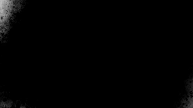 Ink or blood-like splashes 4 (fade out animation)