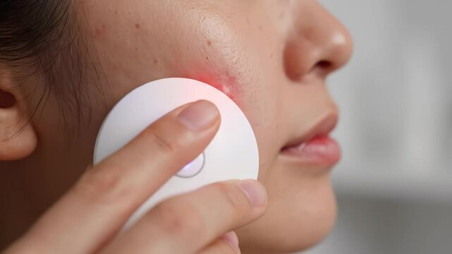 Treating acne with light therapy for clearer skin now
