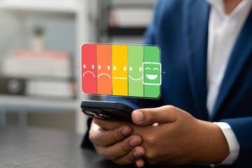 Experience excellent customer service, User give five star rating on online application, Positive...