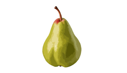 Pear isolated png high-quality image for design use isolated on transparent background