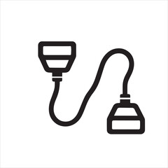  Stretch band  vector icon
