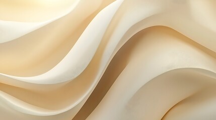 Obraz premium Soft cream fabric background texture abstract silk satin elegant backdrop art