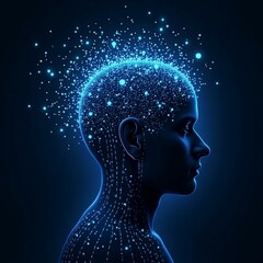 silhouette of a man with ai