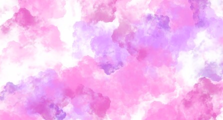 Hand painted watercolor pastel sky background  design in eps 10