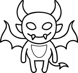 halloween coloring pages, for kids, illustration