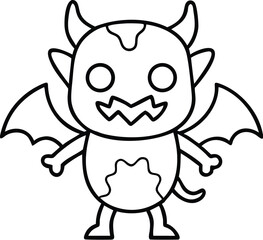 halloween coloring pages, for kids, illustration