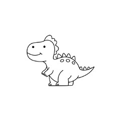 Naklejka premium Dinosaurus 