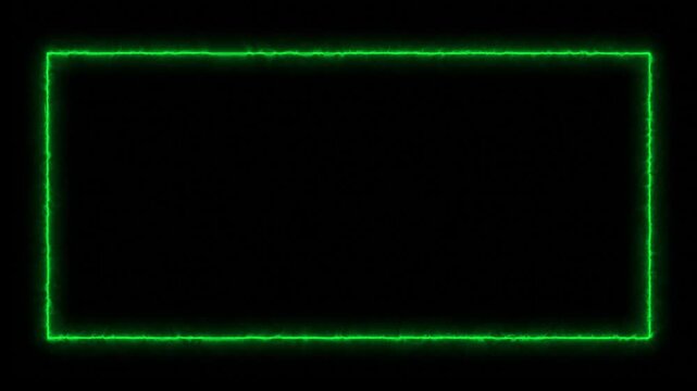 Neon Greeb Light Saber Frame Seamless Loop 4K