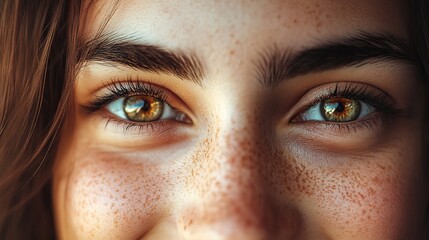 Fototapeta premium Close-up of a person