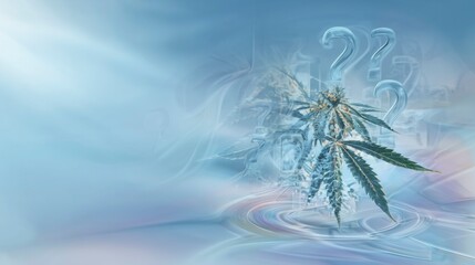 Green palm leaf crown adorned with golden ribbons, symbolizing Saudi National Day.