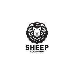 sheep logo vector