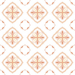 seamless pattern with flowers 