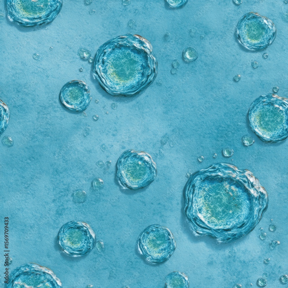 Poster seamless background texture detailed top view showcases the of rain water surface, capturing vivid b