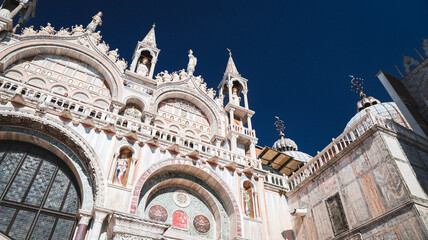 Visit St Marks Basilica in Venice and admire its stunning architecture