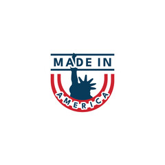 Made in USA Badge Label Design – American Product Emblem